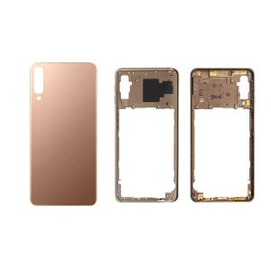 Samsung Galaxy (A750) A7 2018 Kasa Kapak Gold